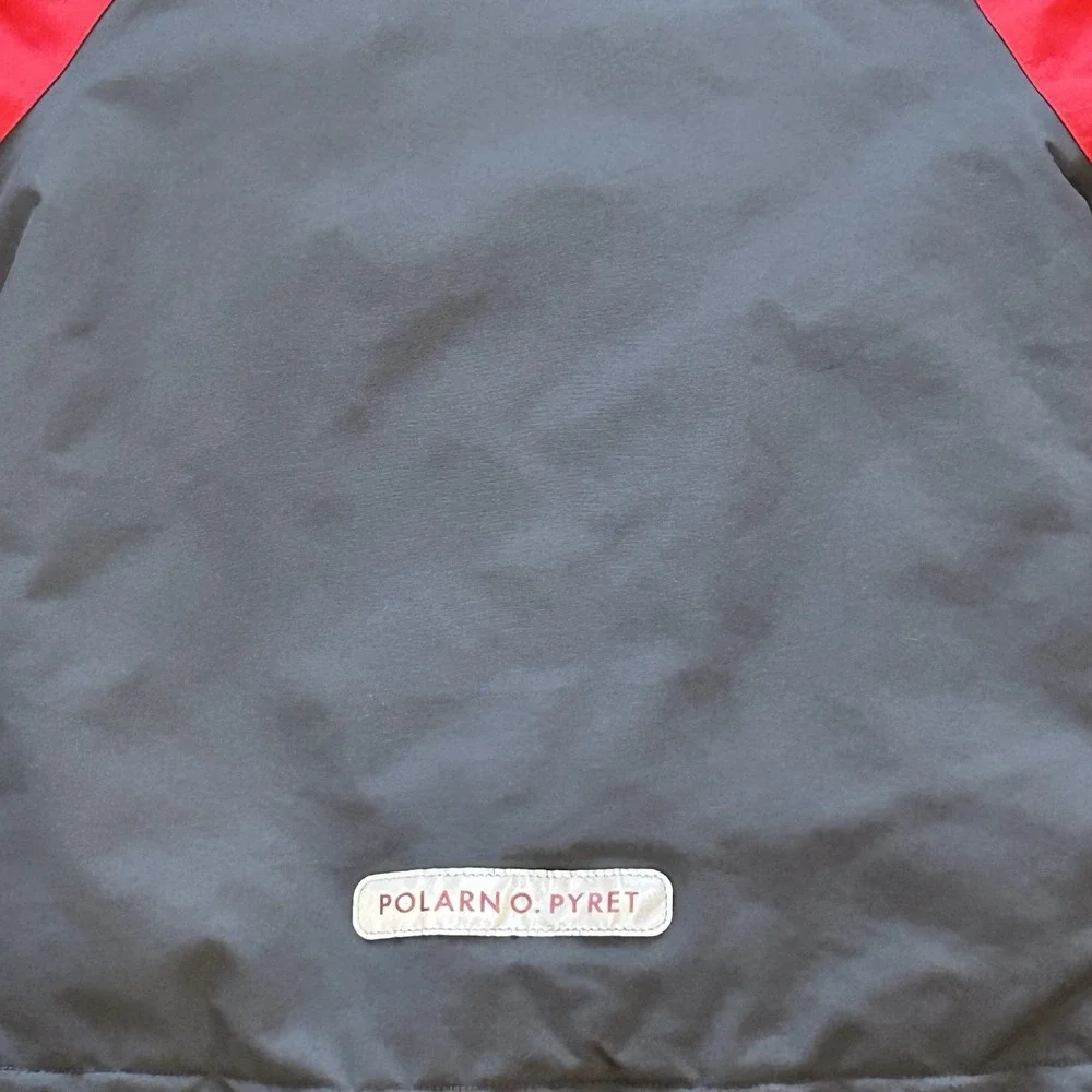 Polarn O.‎ Pyret Wear Everywhere Red/Charcoal Waterproof Winter Jacket Size 4-5Y